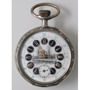 Watches - POCKET WATCH - Anonimo - Silver case with a fineness of...
