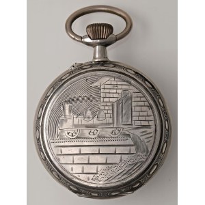 Watches - POCKET WATCH - Anonimo - Silver case with a fineness of...