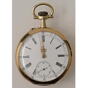 Watches - POCKET WATCH - Anonimo - Gold case with a diameter of...