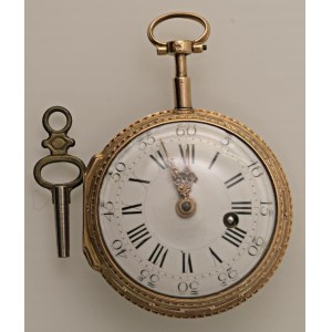 Hodinky – VRECKOVÉ HODINKY – Dufalga Geneve – Reliéfne puzdro a...
