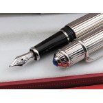 Collectible Pens - CARTIER - Fountain Pen - Pasha. Plated finishes...