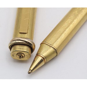 Collectible Pens - CARTIER - Ballpoint Pen - Body and cap in laminate...