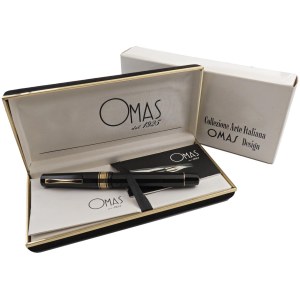 Stylos de collection - OMAS - Stylo plume - RaiUno. Corps et capuchon...