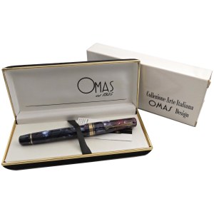 Collectible Pens - OMAS - Fountain Pen - Paragon, Ocean Blue. Co...