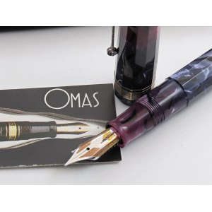 Collectible Pens - OMAS - Fountain Pen - Paragon, Ocean Blue. Co...