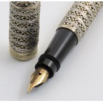 Collectible Pens - WATERMAN - Safety Pen - Silver-colored body with a finish...