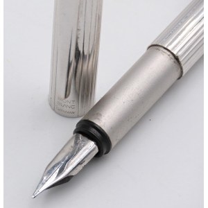 Collectible Pens - MONTBLANC - Penna stilografica - Slim line acciaio...