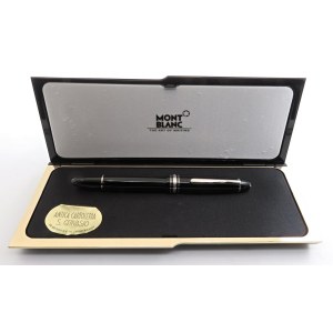 Collectible Pens - MONTBLANC - Penna roller - Corpo in resina nera co...