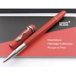 Collectible Pens - MONTBLANC - Rollerball Pen - Rouge et Noir. Barrel made of...