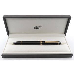 Collectible Pens - MONTBLANC - Fineliner - Black resin barrel with f...