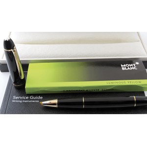 Collectible Pens - MONTBLANC - Fineliner - Black resin barrel with f...