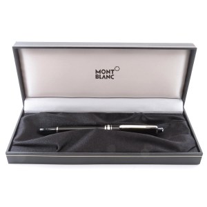 Collectible Pens - MONTBLANC - Penna roller - Corpo in resina nera co...
