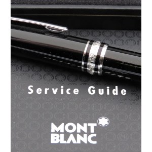 Collectible Pens - MONTBLANC - Penna roller - Corpo in resina nera co...