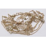 Jewelry - Antique necklace in yellow and rose gold with natural pearls...