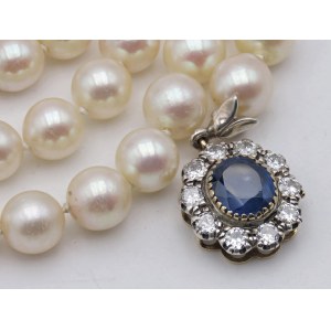 Jewellery - Collana di perle coltivate con chiusura in oro gia...