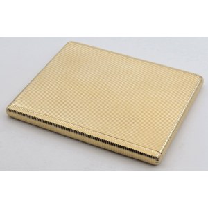 Objects - Gold Cigarette Case 99 x 79 x 6 mm - 170 g - Mar...