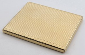 Objects - Portasigarette in oro 99 x 79 x 6 mm - g 170 - Mar...