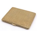Objects - Cigarette case with a fabric-like texture ...