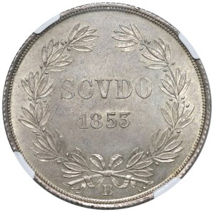 Italian Mints - Bologna - Pio IX (1846-1878) Scudo 1853 an. VIII -...