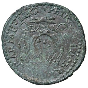 Italian Mints - Ferrara - Clement VIII (1592–1605) Quattrino, 1599...