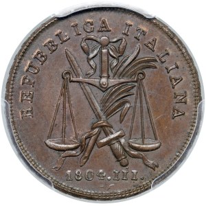 Italian Mints - Milan - First Italian Republic (1802–1805) Pro...