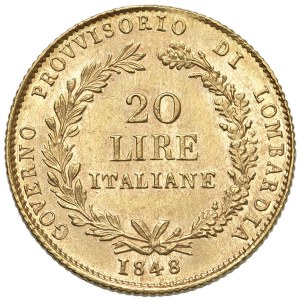 Italian Mints - Milano - Governo provvisorio di Lombardia (1848) 2...