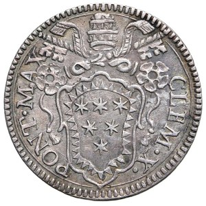 Italian Mints - Rome - Clement X (1670–1676) Grosso - D/ CLEM X -...