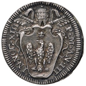 Italian Mints - Rome - Innocent XIII (1721–1724) Grosso 1723 - D/...