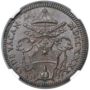 Italian Mints - Rome - Sede Vacante (1740) Baiocco 1740 - D/ SEDE ...