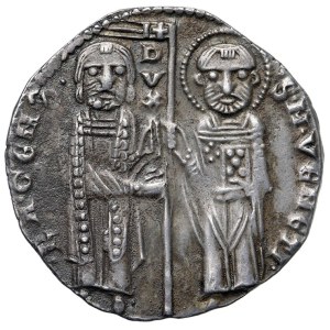 Venetian coins selection - Venezia - Ranieri Zeno (1253-1268) Grosso - D/ RA ...