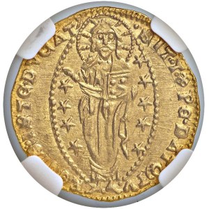 Selection of Venetian Coins - Venice - Lorenzo Celsi (1361–1365) Ducat - D/ LA...