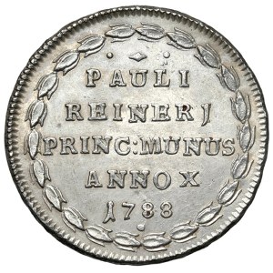 Selection of Venetian Coins - Venice - Paolo Renier (1779–1789) Osella of double...
