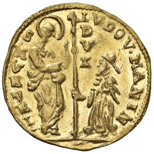 Selection of Venetian Coins - Venice - Ludovico Manin (1789–1797) Zecchino - D/...