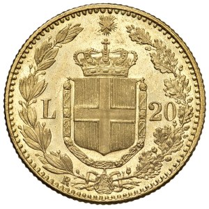 House of Savoy - Umberto I (1878–1900) 20 Lire 1886 - Weight 16 Au 6,...