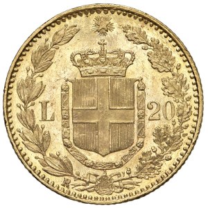 House of Savoy - Umberto I (1878–1900) 20 Lire 1893 - Weight: 21 Au 6,...