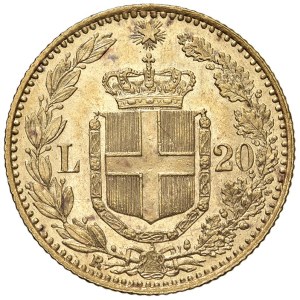 House of Savoy - Umberto I (1878–1900) 20 Lire 1897 - Weight 22 Au 6,...