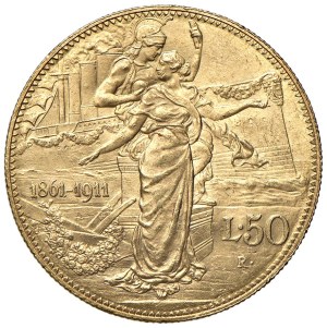 House of Savoy - Vittorio Emanuele III (1900-1946) 50 Lire 1911 Cin...