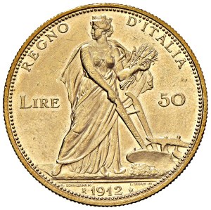 House of Savoy - Vittorio Emanuele III (1900-1946) 50 Lire 1912 Ara...