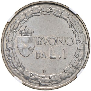 House of Savoy - Vittorio Emanuele III (1900-1946) Buono da 1 Lira ...