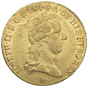 World Coins - Austria - Joseph II (1780-1790) Sovrana 1786 A, Vi...