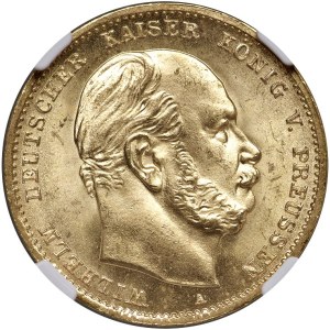 World Coins - Germania - Prussia, Wilhelm I (1861-1888) 10 Mark ...