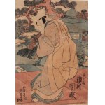 Utagawa Kunisada (Toyokuni III), Ichikawa Ebizō as Ōboshi Yuranosuke, ca. 1830