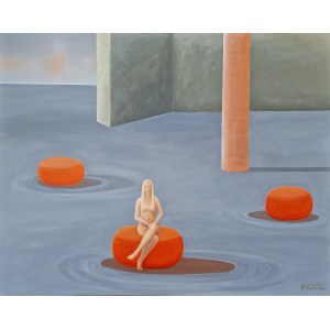 Katarzyna KUDEŁKA (geb. 1980), Im Wartezimmer, 2024