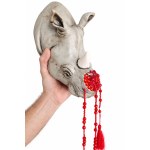 Katarzyna STACHURA (b. 1990), *Rhinoceros Bleeding Diamonds*, 2025