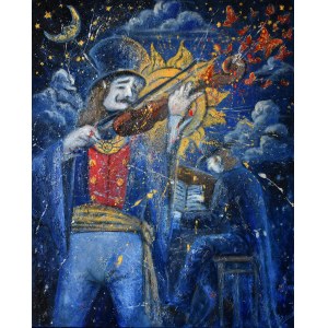 Konstantyn PŁOTNIKOW /NEPTURIUS/ (b. 1991), Violin and Piano Duo, 2024