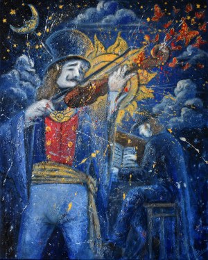 Konstantyn PŁOTNIKOW /NEPTURIUS/ (ur. 1991), Violin and Piano Duo, 2024