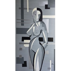 Katarzyna LEWANDOWSKA (ur. 1963), Geometryczny Akt 002, 2025