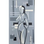 Katarzyna LEWANDOWSKA (ur. 1963), Geometryczny Akt 002, 2025