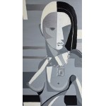 Katarzyna LEWANDOWSKA (ur. 1963), Geometryczny Akt 002, 2025