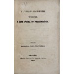 Fr. Stanisław Grochowski, Poems and Other Selected Writings. Volumes One and Two [1859]